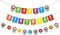 Day of the Dead Happy Birthday Banner Día de los Muertos Papel Picado(Multicolor)